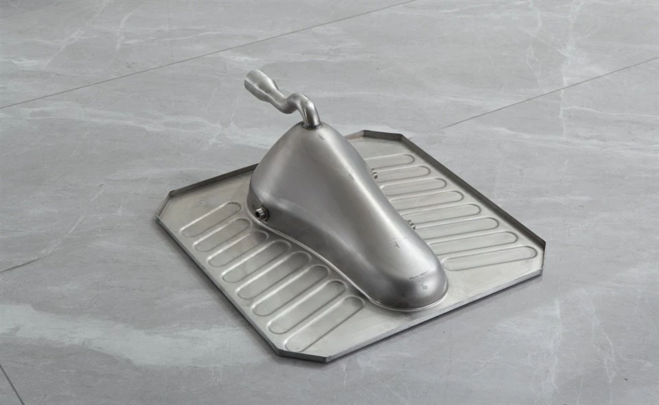 Stainless Steel 304 Vacuum Train Squatting Pan Stainless Steel 304 Vacuum Train Squatting Pan